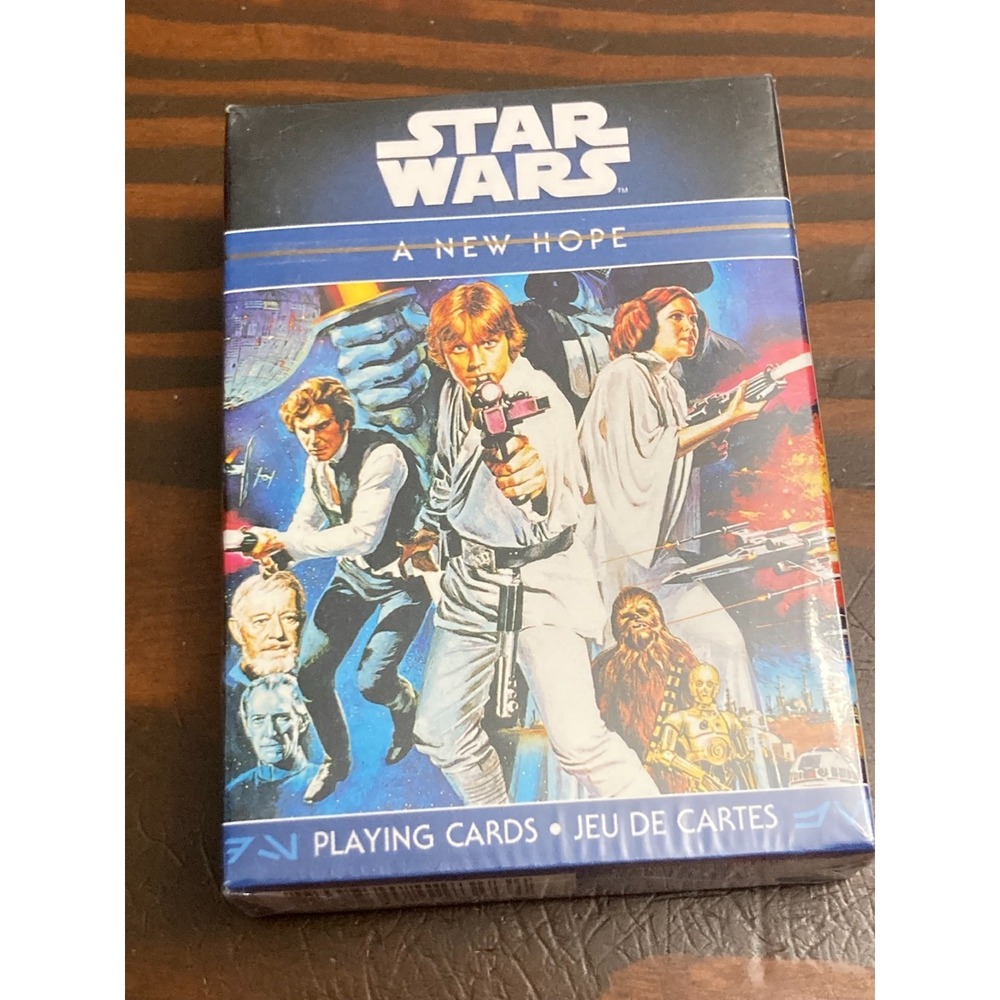 Star Wars Disney Playing Cards NIP A New Hope Episode IV Movie Lucasfilm